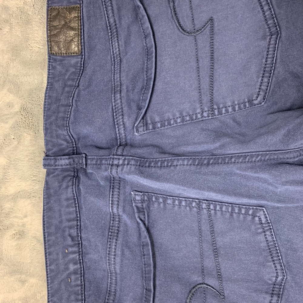 AE blue jeggings